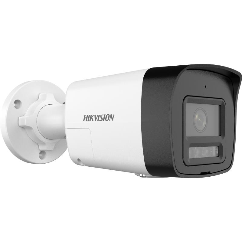 4MP Smart Hybrid Light Fixed Bullet Network Camera with Audio & Strobe Light Alarm